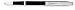 Cross Century II, Chrome and Translucent Black Lacquer, Selectip Rolling Ball Pen (AT0085-42)