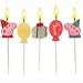 birthday cake candles - peppa pig - 5pk