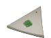 Triangular Incense Holder Green inset