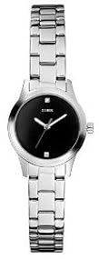 Guess #U85118L1 Women's Stainless Steel Petite and Classic Diamond Marker Watch