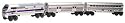 Whittle Shortline RR - Amtrak Three Car Superliner Train Set