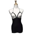 Lust by Teensy Weensy Women's Fetish Lingerie, Xena, Black, Large/Xlarge