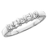 1/4 ct. tw. Diamond Anniversary Ring in Royal Platinum TM