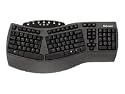 Fellowes 98915 Antimicrobial Split Design Keyboard (Black)