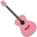 Daisy Rock Pixie Acoustic Left-Handed Guitar, Powder Pink