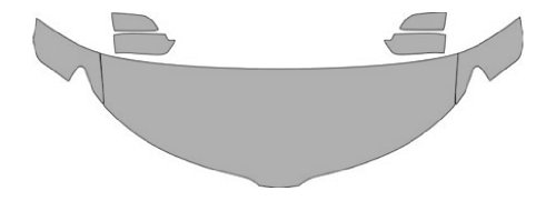  thanksgiving InvisibleMask Protection Coverage 2012 LINCOLN MKZ 9706 VentureshieldB00BJU1NTC