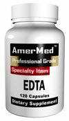 Edta - By Amermed - 120 Capsules, EDTA (Calcium Disodium) 800 mg Digestive Aid, 120 Capsules