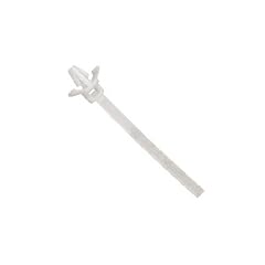 Hama Ankerkopf-Kabelbinder 190 mm, 25 Stück, lösbar, Natur
