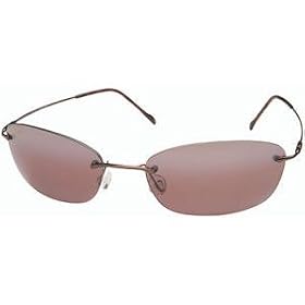 Maui Jim Kona Sunglasses - Polarized Gloss Copper/Rose, One Size