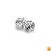 Diamonique Signity-Carat 5mm Stud Earrings