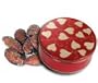 1 and 1/2 lb Smoked Almonds Tin - Sweet Hearts