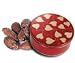 Gourmet Food : 1 and 1/2 lb Smoked Almonds Tin - Sweet Hearts