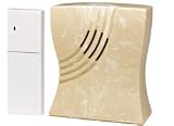 Heath Zenith SL-6507 Specialty Series, Battery Operated Chime, Weatherproof, Off-White
