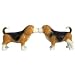 93903 Westland Giftware Mwah Magnetic Beagles Salt and Pepper Shaker Set, 2-1/2-Inch