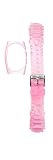 TechnoMarine TD/CR Baby pink Gel strap #9005