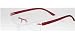 Silhouette Rimless 7608 Enviso Men's and Women's Eyeglasses