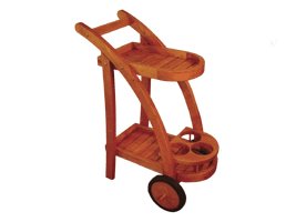 Terrace Mates Inverness Drink Trolley Cart
