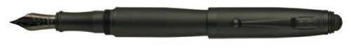 Monteverde Invincia Stylus Matte Black Fine Point Fountain Pen - MV41178F On Sale