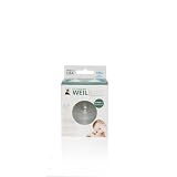 Weil Baby Silicone Medium-Flow Nipple, Stage 2,... by