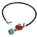 Bayou Classic Stainless Braided High-Pressure Hose and HP Regulator and Valve - 29"