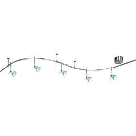 Lite Source - KIT-2886AQUA - 8' Track Light by Meyda