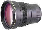 Raynox HD-2200PRO High-Definition Super Telephoto Conversion Lens, 2.2x, 37mm with 5 Adapter Rings, 25, 27, 30, 30.5 & 43mm, Silver.