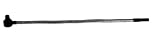 GX Microscopes L2 Single Flexible Fiber Light Guide for use with L1 Lamphouse, Length 550mm, Metal sheet with adjustable head