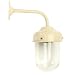 Cream Enamel Outdoor Light Metal Barn Lamp