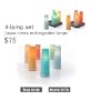 Candela Rechargeable Lamps - Orange/Yellow