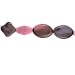 7" Rock Pink/Lilac Bead Strand, 11mm x 9mm