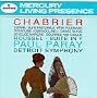 Chabrier: Espa�a, Suite Pastorale, F�te Polonaise, Gwendoline Overture, Danse Slave