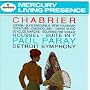 Chabrier: Espa�a, rhapsody; Bourr�e fantasque