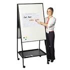 BALT INC. Wheasel easel, height-adjustable, mobile, porcelain steel, 28-3 4wx27dx59-1 2h... by