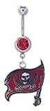 Tampa Bay Buccaneers belly button rign