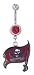 Tampa Bay Buccaneers belly button rign