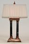 Marble Twin Column Accent Table Lamp