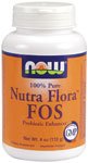 Nutra Flora FOS by NOW Foods - Digestive Support (4 oz Powder)