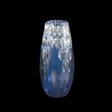 Dale Tiffany GA80030 Blue Marble Decorative Crystal Vase, 4-1/2-Inch by 9-3/4-Inch