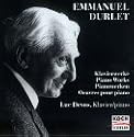 Emmanuel Durlet - Piano Works