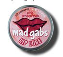 Mad Gabs Lip Lube- PINK GRAPEFRUIT