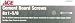 ACE DRYWALL SCREWS 46562ACE Cement Board Screw, Wafer Head # 8 x 1-5/8