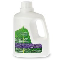 Seventh Generation Natural Laundry Detergent, Lavender Scented, Ultra-Concentrated Liquid, 100-Ounce Bottles (Pack of 4)
