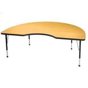 48x72 Kidney Adjustable Activity Table (19