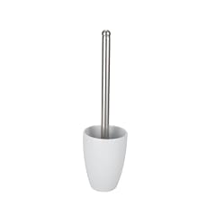 WENKO 17671100 WC-Garnitur Mentone - Porzellan, � 10.4 x 38 cm, wei�