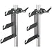 Bogen - Manfrotto Complete AutoPole/Expan Kit: Set of AutoPoles (Black Anodized) (2956), Background Holder Hook Set (2955) and 3 Expan Sets (2920)