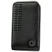 Samsung Eternity A867 Black Leather Italian Bergamo Case - Retail Packaging