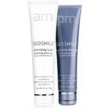 GoSMILE AM PM Whitening Protection Fluoride Toothpastes 2 x 3.5oz