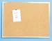 Office Products : UNV43614 - Cork Bulletin Board with 1/2 Satin Finish Aluminum Frame