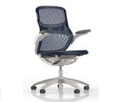Generation Chair by Knoll - High Performance Arms - Light Frame, Dark Bluem ....