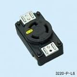 アメリカン電機 3220-P-L6 ﾋｯｶｹ ｾｯﾁ2P20A ｳﾒｺﾐｺﾝｾﾝﾄ